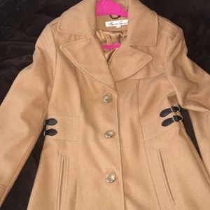 EUC tan/caramel Peacoat